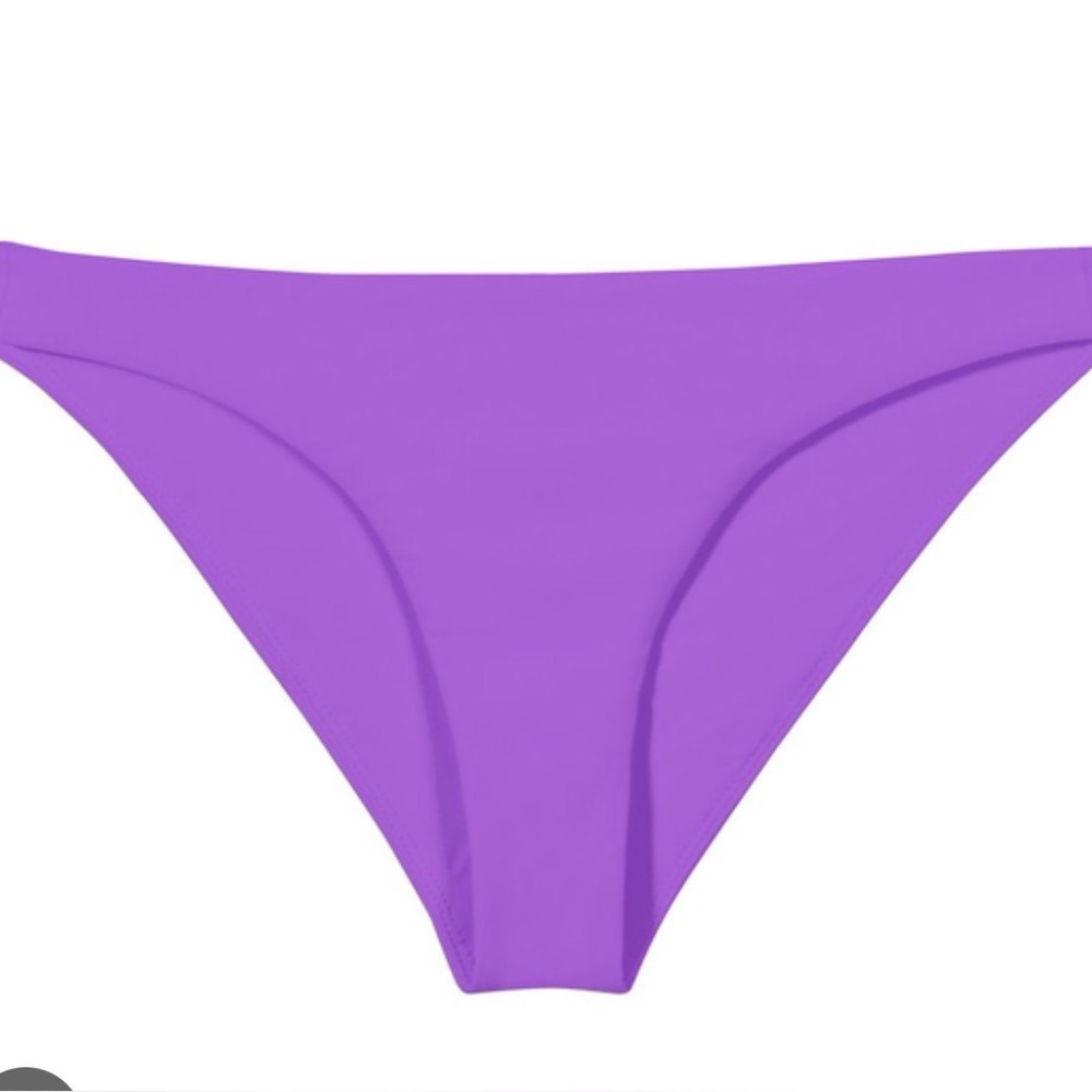 MIKOH Women’s Purple Bikini Bottom – Classic Swim Brief